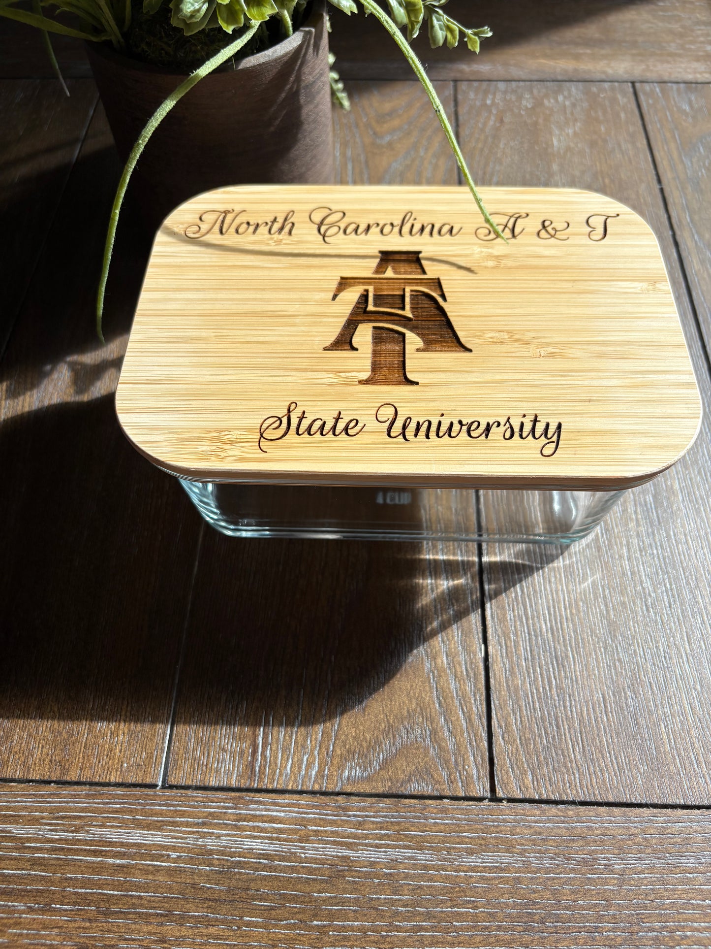 HBCU Glass Storage Container
