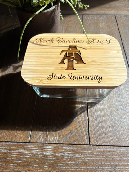 HBCU Glass Storage Container